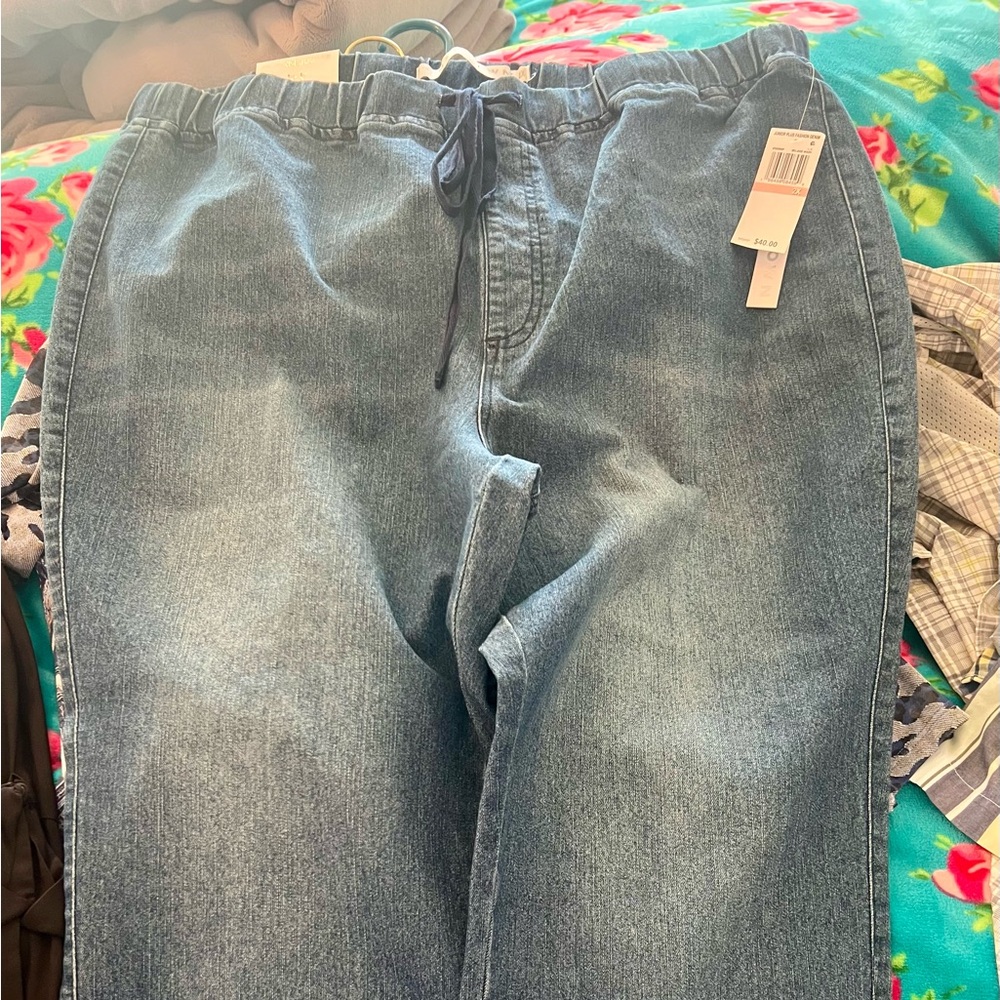 Tinseltown Denim Jogger Jeans